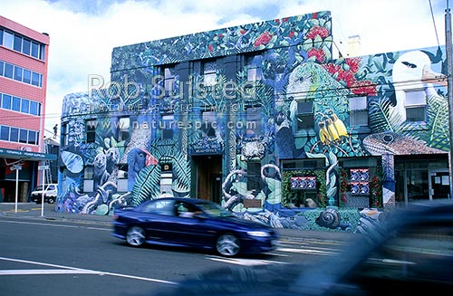 Old Royal Forest and Bird Society Building - Taranaki Street. 2006, Wellington, Wellington City District, Wellington Region, New Zealand (NZ)