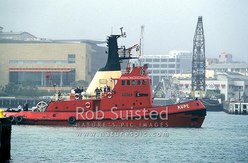 Wellington tugboat 'Kupe', Wellington, Wellington City District, Wellington Region, New Zealand (NZ)