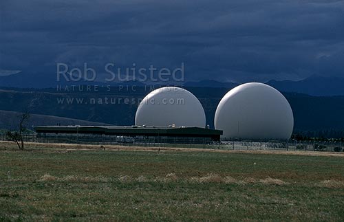 Satellite communication facility, Waihopai Valley, Marlborough, Marlborough District, Marlborough Region, New Zealand (NZ)